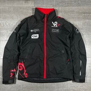 Kappa Virgin Racing Formula 1 Team Jacket Black Red Men's Large